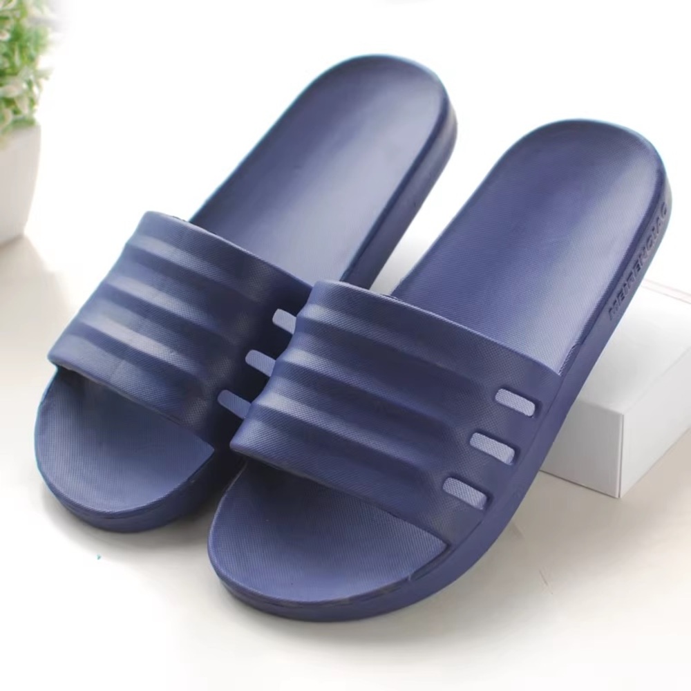 Men's Blue Slide Sandals